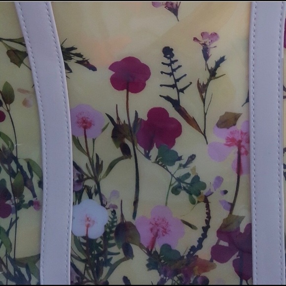 NWT Ulta Beauty Floral tote - Picture 2 of 4